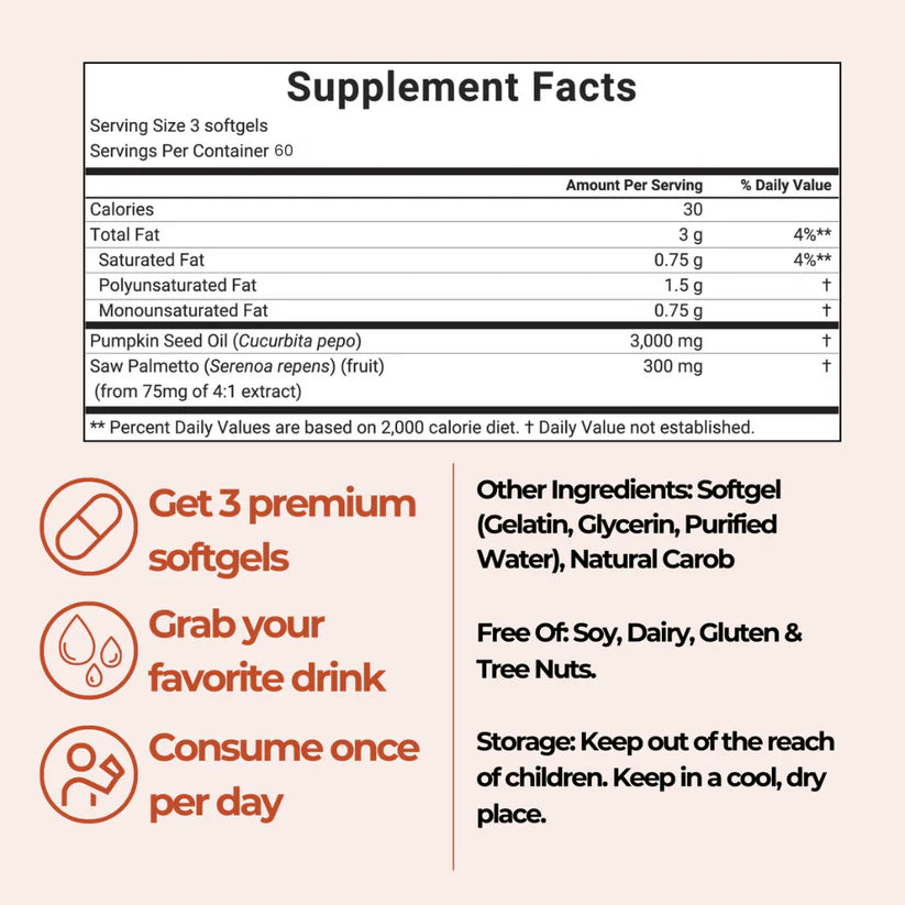 JoyaGrow™ Pumpkin Seed Oil