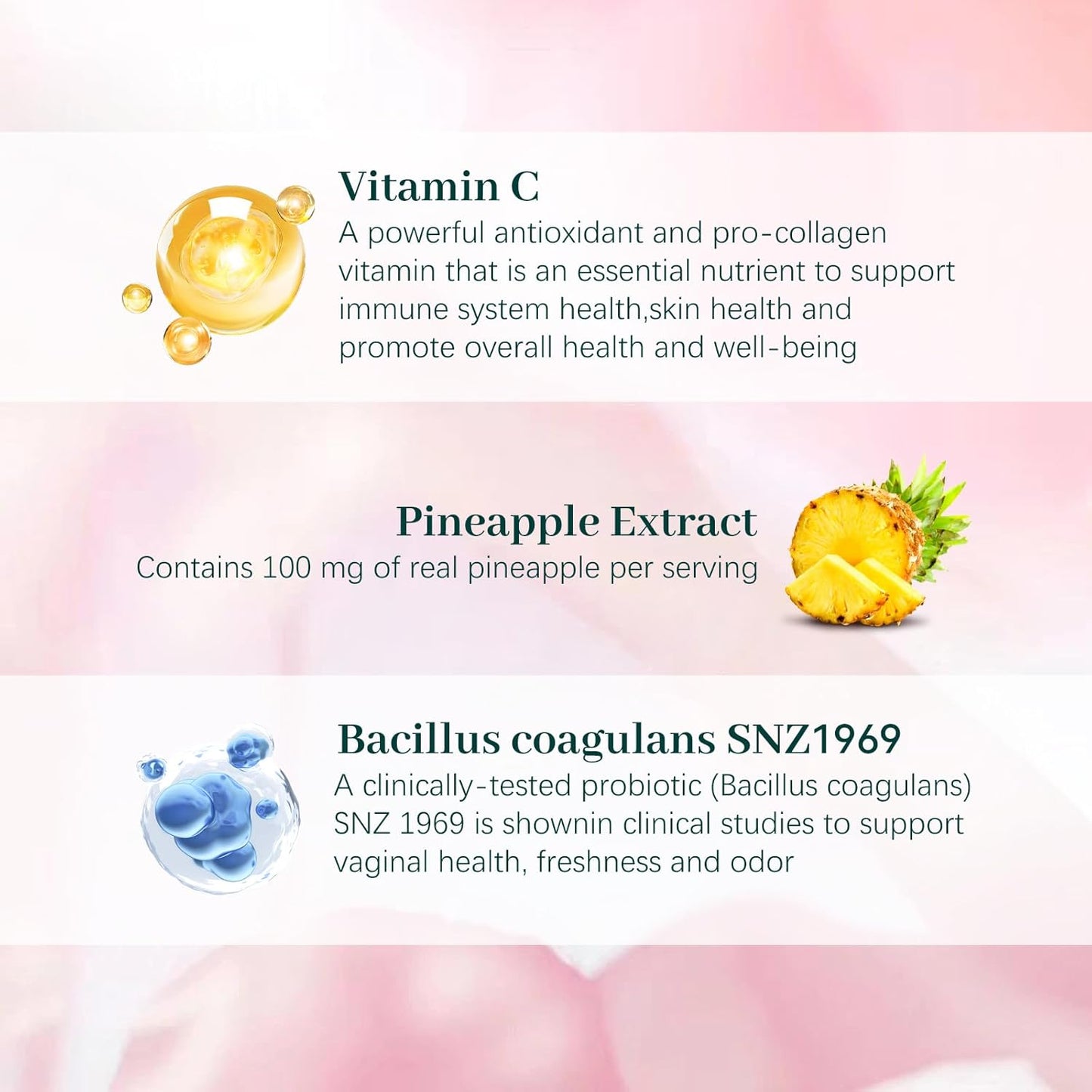 PureJoya™ Feminine Probiotic Gummies 🍍